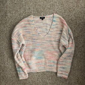 Bubblegum V Neck Sweate